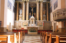 Šv. Kryžiaus bažnyčios vidus